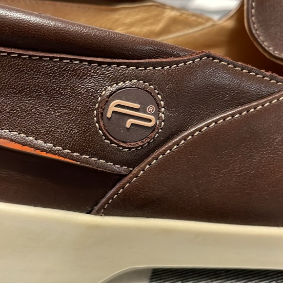 Birkenstock Footprints Brown Leather Slingback Loafer Shoes Sandal Sz 41/10-10.5 - Picture 10 of 13